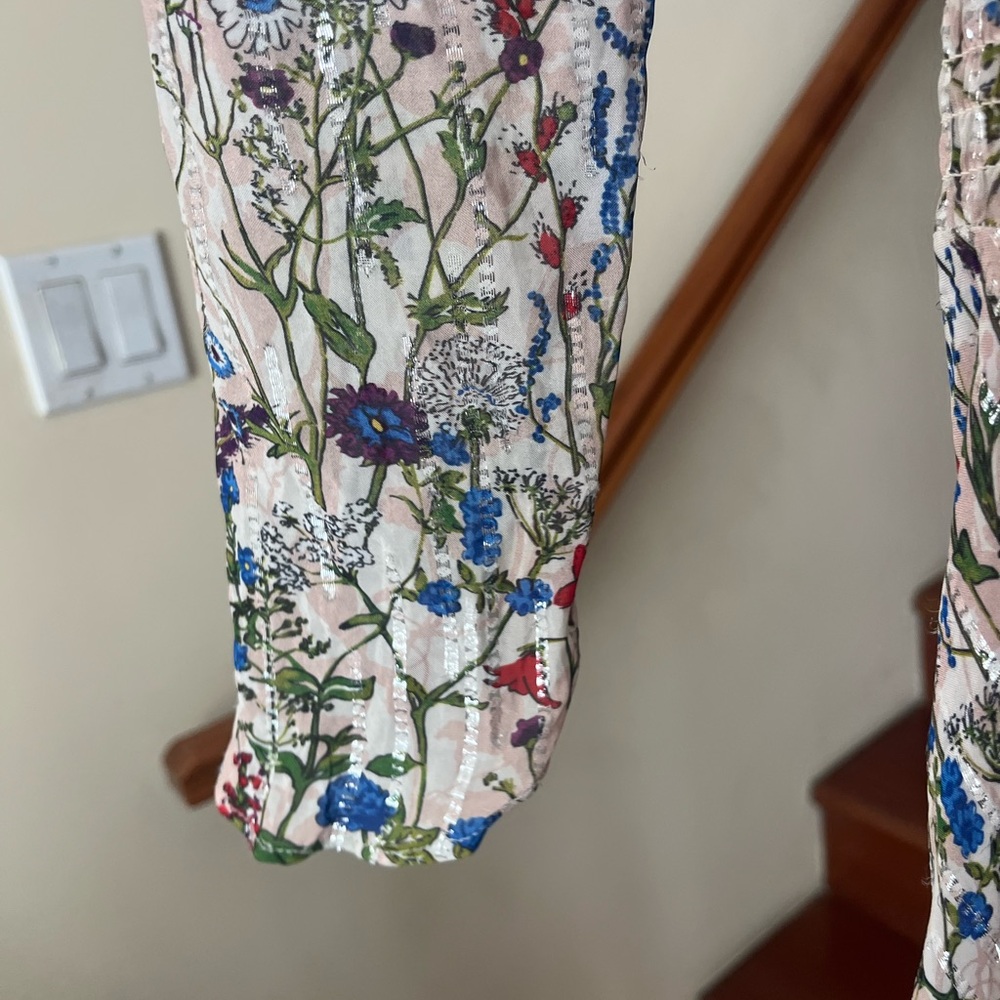 Maje floral midi dress - Picture 3 of 6